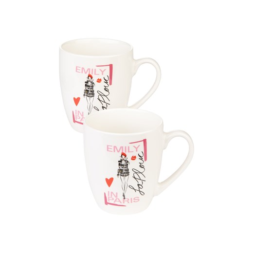 Miseczki / kubki / talerzyki z kolekcji "Emily in Paris", 2 sztuki LIDL Sklep