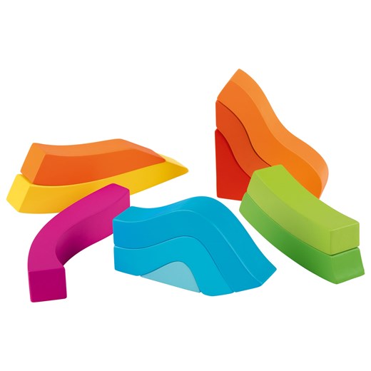 Playtive Drewniana układanka Montessori (Pudełko z tęczowymi puzzlami) Playtive LIDL Sklep