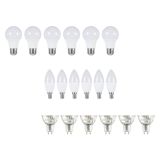 LIVARNO home Żarówki LED GU10 / E27 / E14, 6 sztuk Livarno Home LIDL Sklep