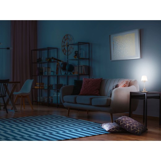 LIVARNO home Lampka stołowa LED z wejściem USB do ładowania (Klosz-stożek) Livarno Home LIDL Sklep