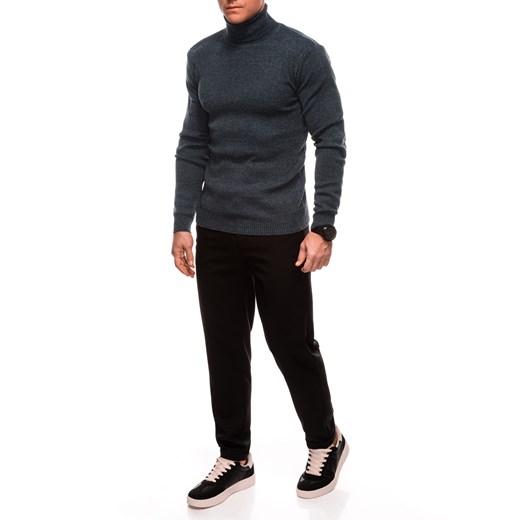 Męski zimowy sweter 249E – granatowy Edoti XXL/3XL Edoti