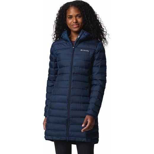 Płaszcz puchowy damski Lake 22 II Down Long Hooded Columbia ze sklepu SPORT-SHOP.pl w kategorii Kurtki damskie - zdjęcie 176550723