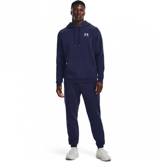 Męskie spodnie dresowe Under Armour UA Icon Fleece Jogger - granatowe ze sklepu Sportstylestory.com w kategorii Spodnie męskie - zdjęcie 176551651