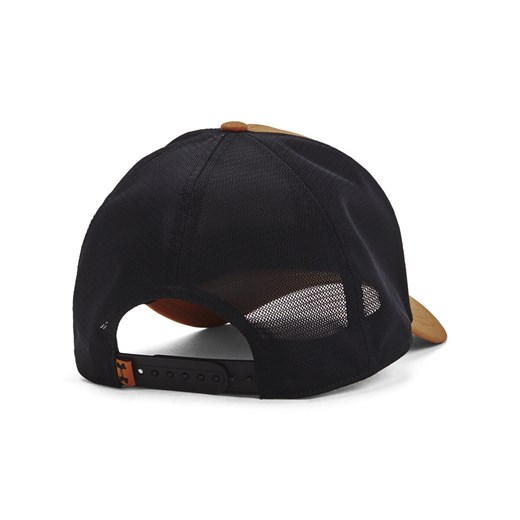 Męska czapka z daszkiem Under Armour Project Rock Trucker - brązowa Under Armour One-size Sportstylestory.com