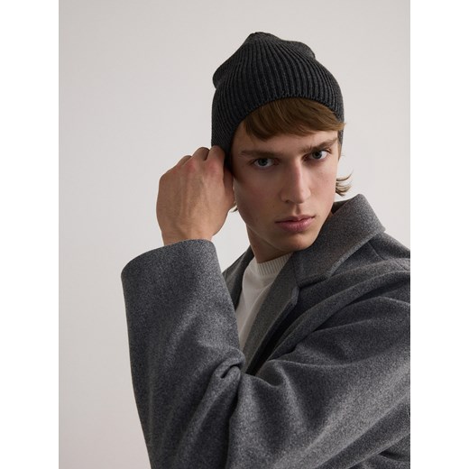 Reserved - Czapka beanie - ciemnoszary Reserved ONE SIZE Reserved