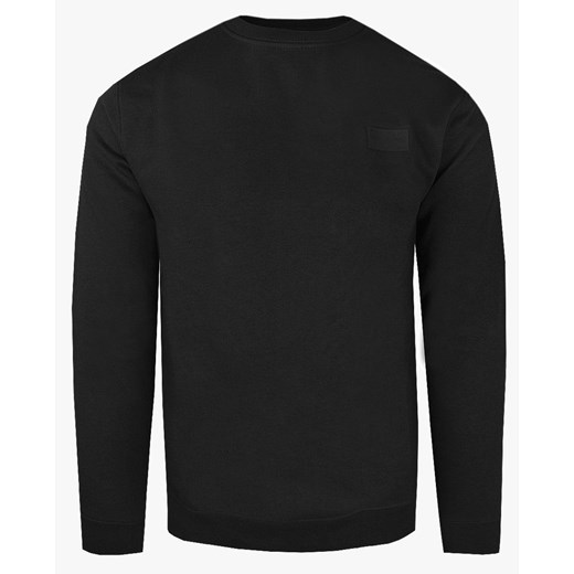 Miękka i Wygodna Męska Bluza - Pako Jeans - Czarna SWPJNSbluzaMILKYcz ze sklepu JegoSzafa.pl w kategorii Bluzy męskie - zdjęcie 176568682