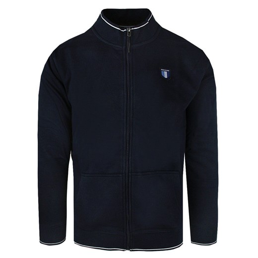 Wygodna Bluza Rozpinana - Pako Jeans - Granatowa SWPJNSbluzaJOYgr ze sklepu JegoSzafa.pl w kategorii Bluzy męskie - zdjęcie 176568820