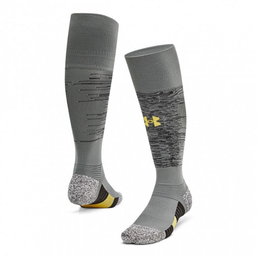 Skarpetki piłkarskie uniseks Under Armour UA Magnetico Pocket 1pk Otc - szare ze sklepu Sportstylestory.com w kategorii Skarpetki męskie - zdjęcie 176570261