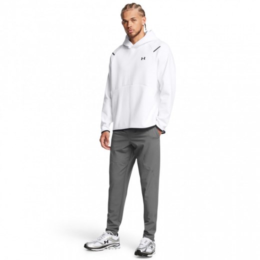 Męskie spodnie treningowe Under Armour UA Unstoppable Tapered Pants - szare ze sklepu Sportstylestory.com w kategorii Spodnie męskie - zdjęcie 176570322