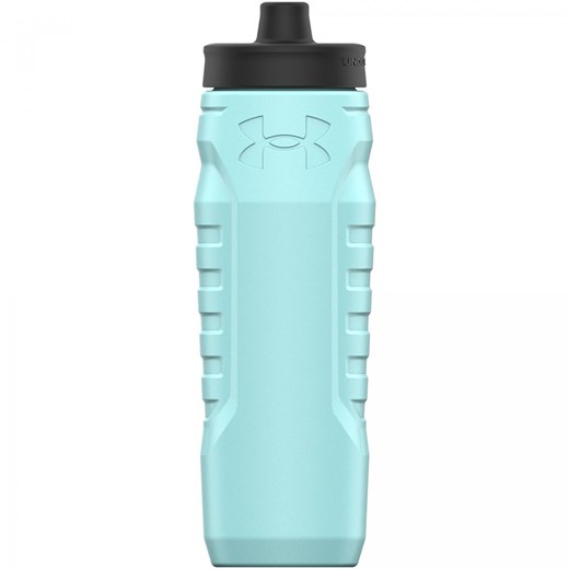 Bidon Under Armour 32oz Sideline Squeeze Breeze Blue 950 ml - niebieski ze sklepu Sportstylestory.com w kategorii Bidony i butelki - zdjęcie 176572094