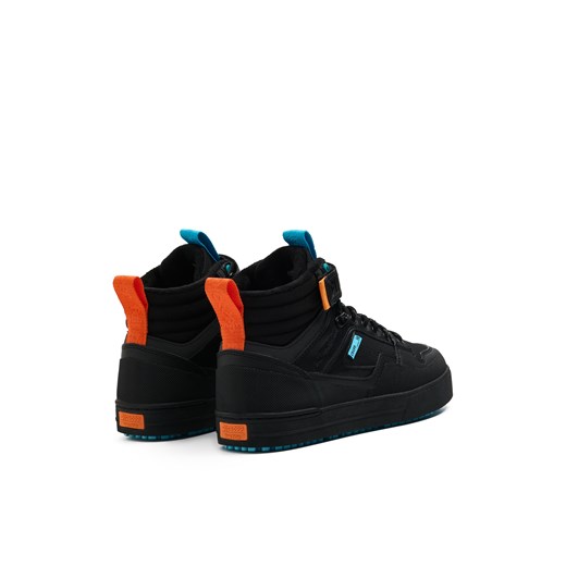 Cropp - Czarne sneakersy za kostkę - czarny Cropp 46 Cropp