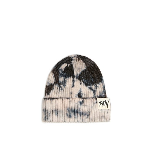 Cropp - Czapka beanie z efektem tie-dye - szary Cropp Uniwersalny Cropp