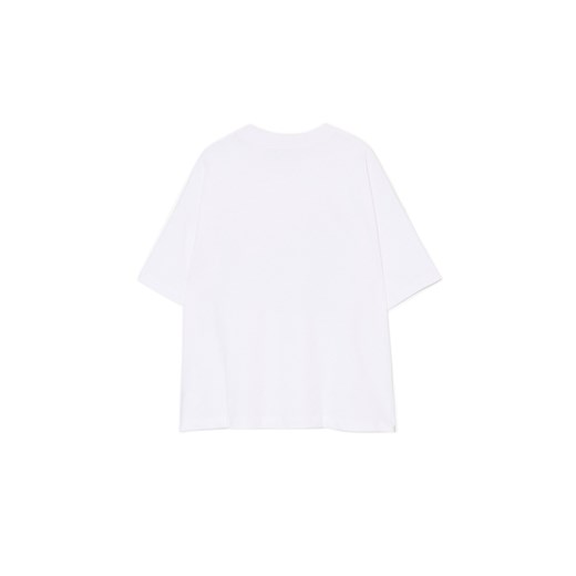 Cropp - Biały świąteczny T-shirt z Gremlinami UNISEX - biały Cropp L promocja Cropp