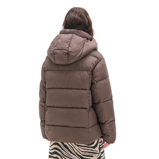 Cropp - Brązowa kurtka z regulacją dołu - brązowy Cropp M Cropp