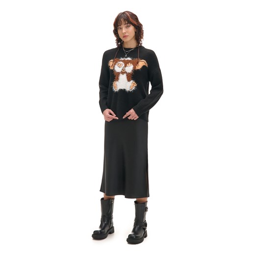 Cropp - Świąteczny sweter z Gremlinem Gizmo - czarny Cropp L Cropp okazyjna cena
