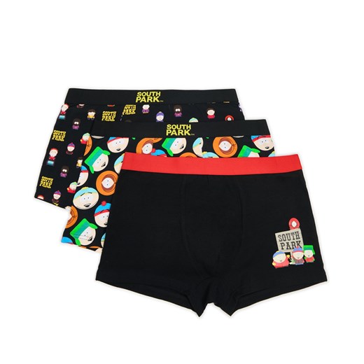 Cropp - 3 pack bokserek South Park - czarny Cropp S Cropp