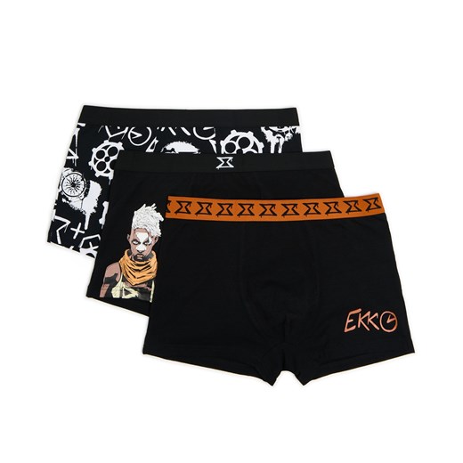 Cropp - 3 pack bokserek Arcane - czarny Cropp L Cropp