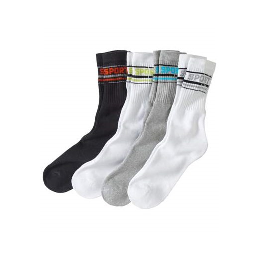 Zestaw 4 par sportowych skarpet ze sklepu Atlas For Men w kategorii Skarpetki męskie - zdjęcie 176581534