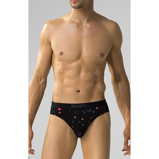 3-pack slipy męskie Sport 3MP-171-CZA/GRF/NIE, Kolor multicolour, Rozmiar M, ATLANTIC ze sklepu Primodo w kategorii Majtki męskie - zdjęcie 176581841