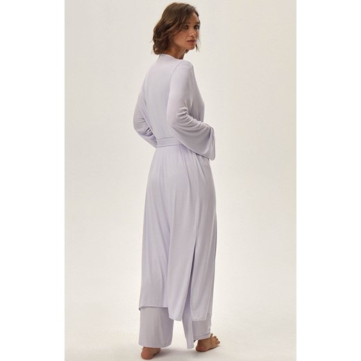 Esotiq szlafrok damski długi Juliette 42063-09X, Kolor szary, Rozmiar L/XL, Esotiq ze sklepu Primodo w kategorii Szlafroki damskie - zdjęcie 176582330