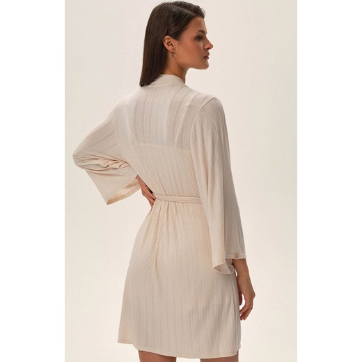 Esotiq szlafrok damski Pf Jenius 42195-08X, Kolor beżowy, Rozmiar L/XL, Esotiq ze sklepu Primodo w kategorii Szlafroki damskie - zdjęcie 176582670