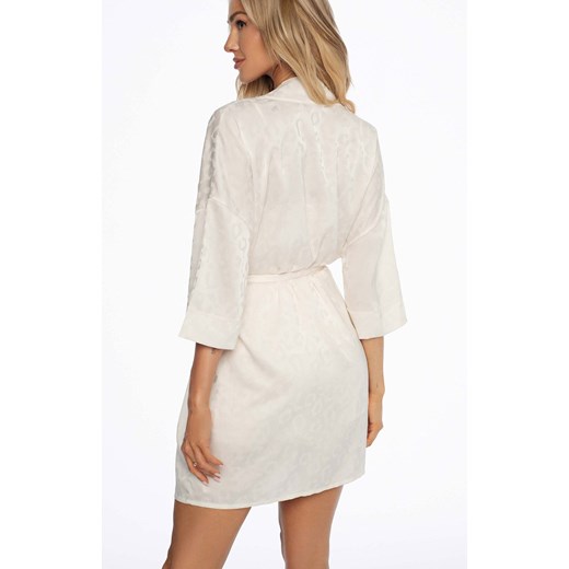 Esotiq szlafrok damski kremowy Loti 41521-01X, Kolor kremowy, Rozmiar S, Esotiq ze sklepu Primodo w kategorii Szlafroki damskie - zdjęcie 176582732