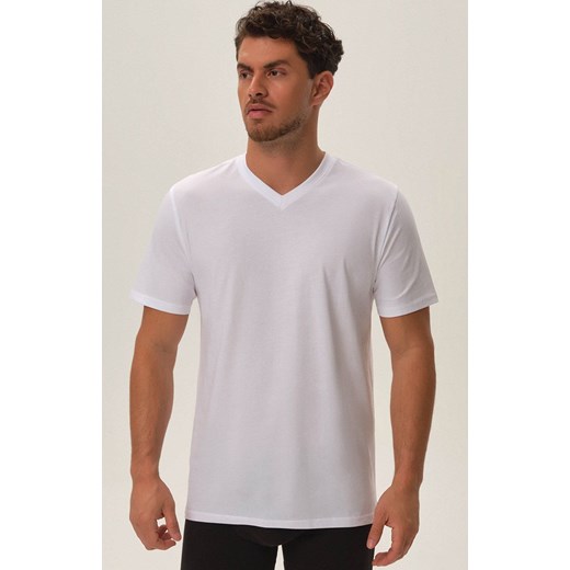 Henderson 2-pack biały t-shirt męski Aspire 41638-00X, Kolor biały, Rozmiar 2XL, Henderson ze sklepu Primodo w kategorii T-shirty męskie - zdjęcie 176583311