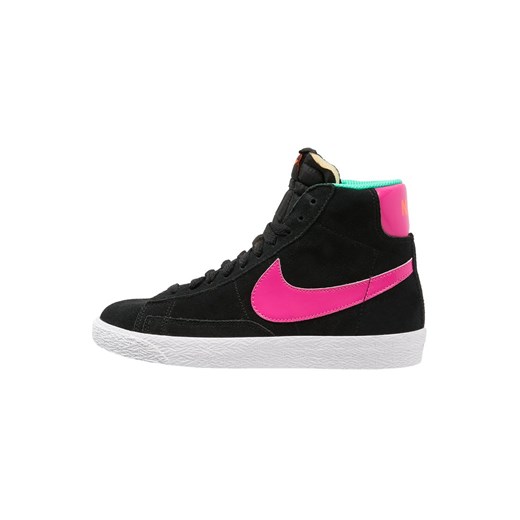 Nike Sportswear BLAZER MID VINTAGE Tenisówki i Trampki wysokie black/hot pink/total orange/mint zalando  midi