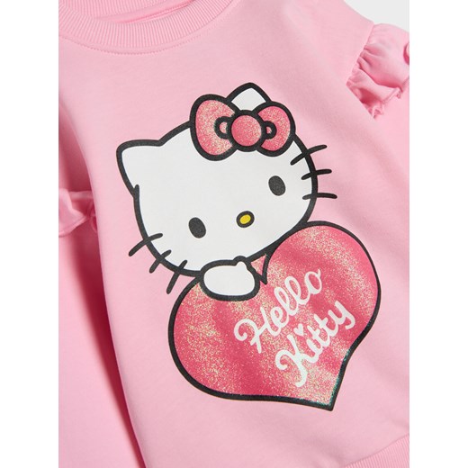 Sinsay - Bluza Hello Kitty - begonia Sinsay 98 Sinsay