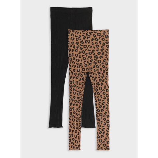 Sinsay - Legginsy 2 pack - wielobarwny Sinsay 134 Sinsay