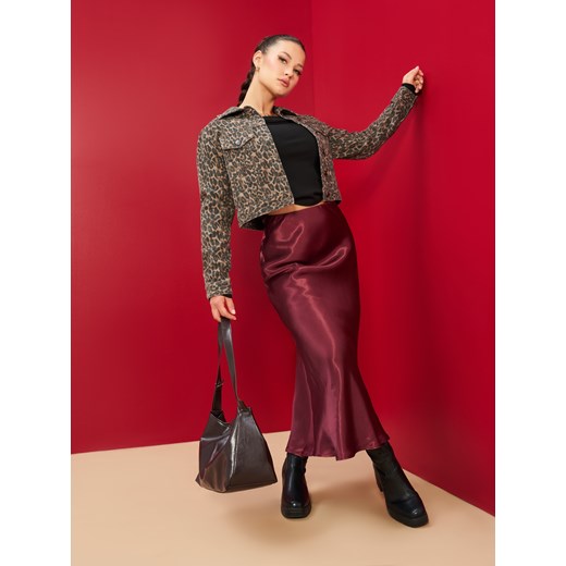 Sinsay - Spódnica maxi - czerwony Sinsay L Sinsay