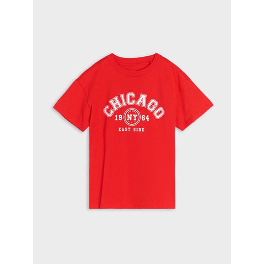 Sinsay - Koszulki 2 pack - czerwony Sinsay 140 Sinsay