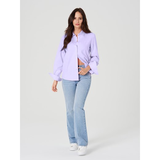 Sinsay - Koszula - fioletowy Sinsay XS Sinsay
