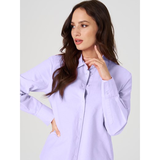 Sinsay - Koszula - fioletowy Sinsay XXL Sinsay