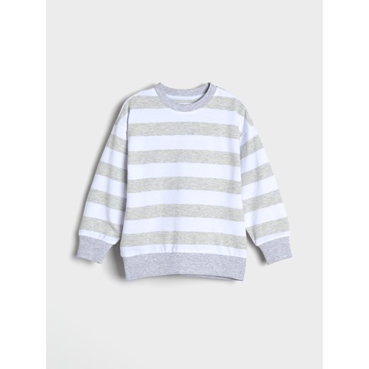 Sinsay - Bawełniana bluza - szary Sinsay 128 Sinsay