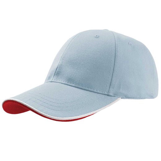 Zoom Piping Sandwicz Błękitny - czapka z daszkiem czapki-co  czapka z daszkiem