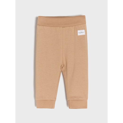 Sinsay - Legginsy 2 pack - brązowy Sinsay 80 Sinsay