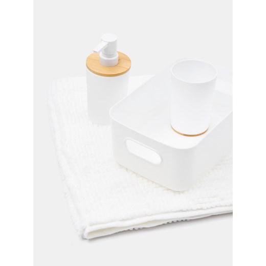 Sinsay - Zestaw akcesoriów łazienkowych - biały Sinsay One Size Sinsay