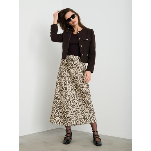 Sinsay - Żakiet - brązowy Sinsay XS Sinsay