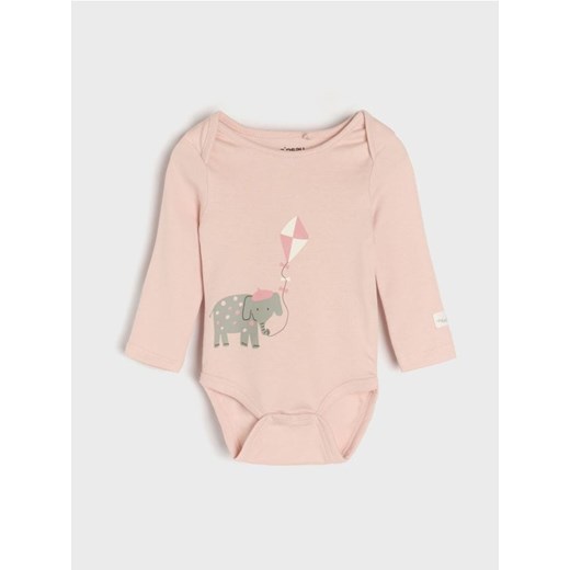 Sinsay - Body - różowy ze sklepu Sinsay w kategorii Body niemowlęce - zdjęcie 176593002