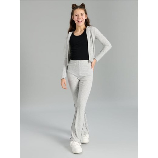 Sinsay - Spodnie flare - szary ze sklepu Sinsay w kategorii Spodnie dziewczęce - zdjęcie 176593094