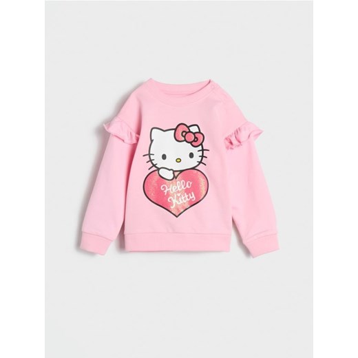 Sinsay - Bluza Hello Kitty - begonia ze sklepu Sinsay w kategorii Bluzy i swetry - zdjęcie 176593170