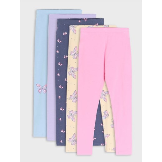 Sinsay - Legginsy 5 pack - wielobarwny Sinsay 116 Sinsay