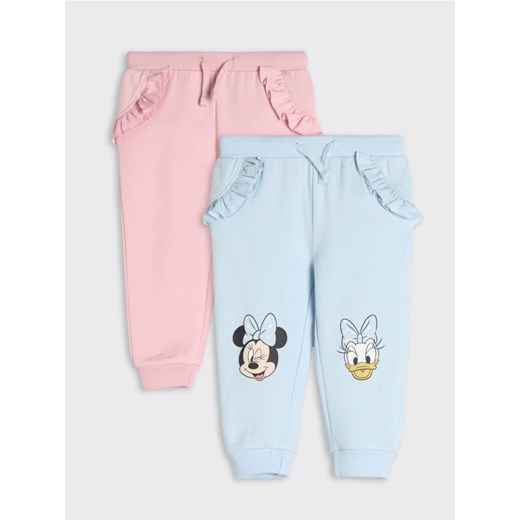 Sinsay - Spodnie dresowe 2 pack Myszka Minnie - niebieski ze sklepu Sinsay w kategorii Spodnie i półśpiochy - zdjęcie 176593794