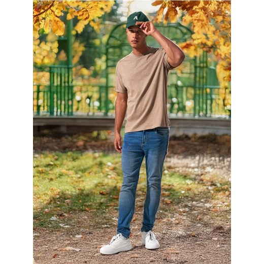Sinsay - Jeansy skinny - niebieski ze sklepu Sinsay w kategorii Jeansy męskie - zdjęcie 176593964