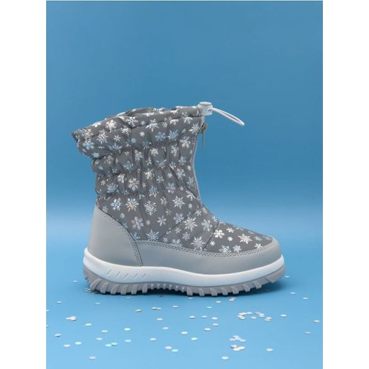 Sinsay - Śniegowce - srebrny ze sklepu Sinsay w kategorii Buty zimowe dziecięce - zdjęcie 176594291