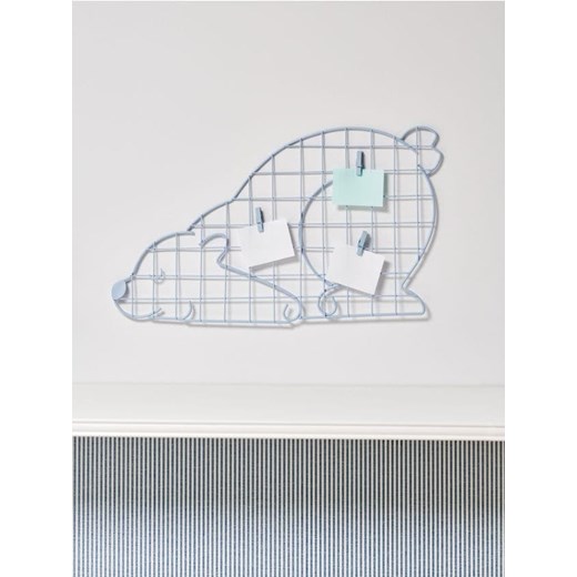 Sinsay - Metalowa tablica na zdjęcia w kształcie misia - niebieski ze sklepu Sinsay w kategorii Zabawki - zdjęcie 176594310