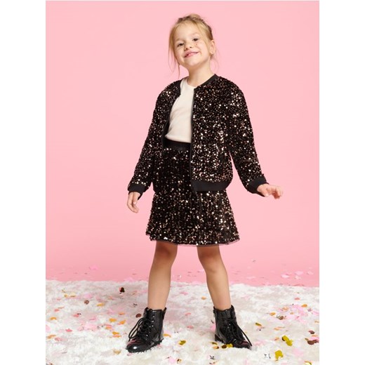 Sinsay - Bluza z cekinami - czarny ze sklepu Sinsay w kategorii Bluzy dziewczęce - zdjęcie 176594711