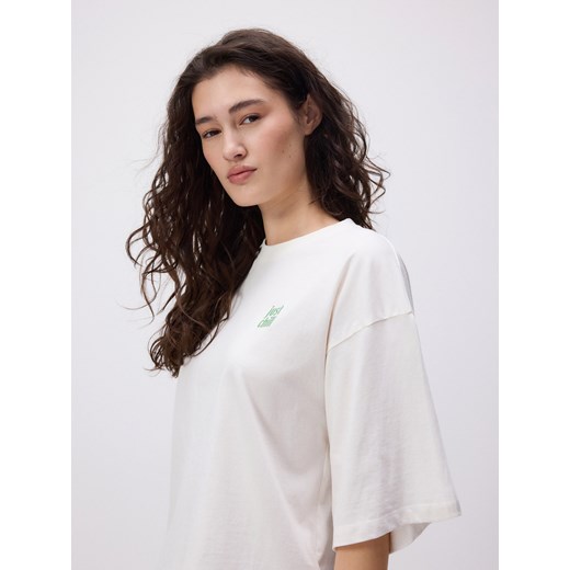 Reserved - Bawełniana piżama dwuczęściowa - jasnozielony Reserved XXL Reserved