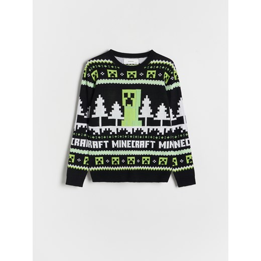 Reserved - Sweter Minecraft - czarny Reserved 170 (13-14 lat) Reserved